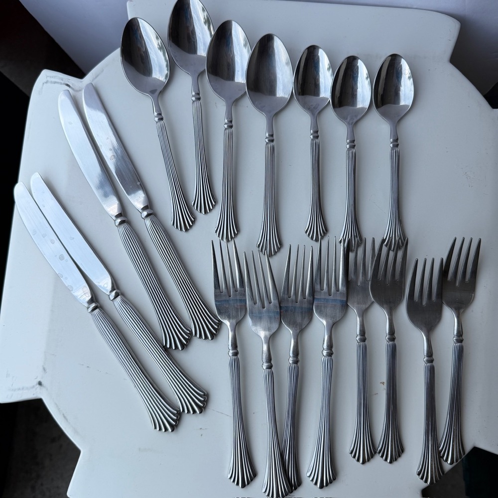 Vintage Noritake Thai Airways Flatware‎ Lot Sherlock Holmes Spoon B-9